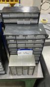 Three Empty Drawer Storage/ Small Tool Drawers/ Organisers/ Cabinets, loading free of charge -