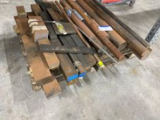 Quantity of Mild Steel Bar and Plate, loading free of charge - yes, lot located at Ludom Storage,