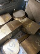 Phosphor Bronze Plate, loading free of charge - yes, lot located at Ludom Storage, Barleyfield Ind