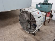 Industrial Fan, loading free of charge - yes, lot located at Unicorn Road Site, Off Queen