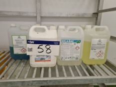 Quantity of Cleaning Fluids, as set out