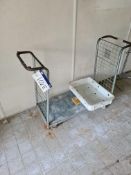 Stainless Steel Trolley, Approx. 1.1m x 0.45m