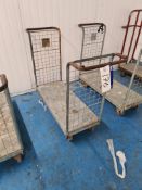 Steel Trolley, Approx. 1.1m x 0.45m