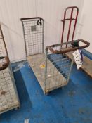 Steel Trolley, Approx. 1.1m x 0.45m