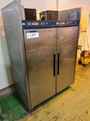 Williams Stainless Steel Double Door Freezer
