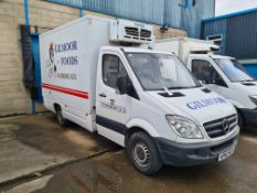 Merecedes Benz Sprinter Refrigerated Box/Paneltex Van, Reg. KP63 WTX, Indicated 161,546 Miles, MOT