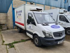 Merecedes Benz Sprinter Refrigerated Box/Paneltex Van, Reg. HX15 ODW, GVW 3500kg, Indicated 248,