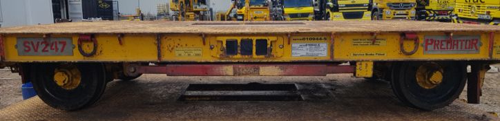 Predator 4m Rail Trailer (SV247), EAC expiry 05/02/23, (please note – this lot is subject to 5%