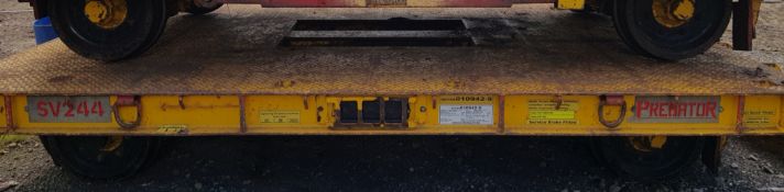 Predator 4m Rail Trailer (SV244), EAC expiry 05/02/23, (please note – this lot is subject to 5%