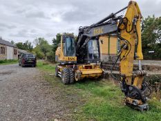 Volvo EW140 ROAD RAIL WHEELED EXCAVATOR (SV208), EAC expiry 24/12/2022, indicated hours 4,321 (at