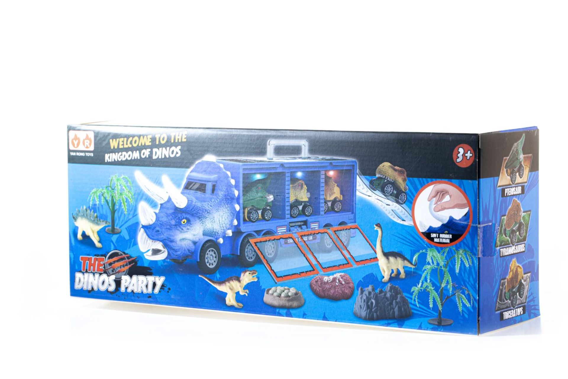 Quantity of Dinosaur-related hard and soft toy merchandise including Black Plesiosaurus, Blue - Image 51 of 64