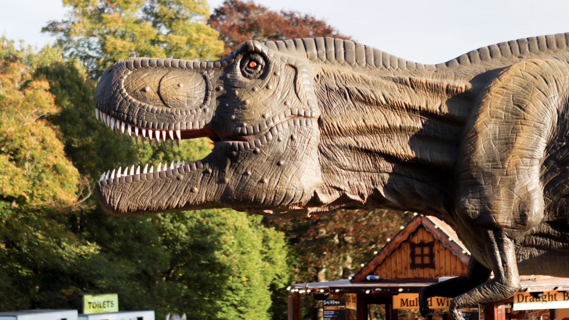 Animatronic Tyrannosaurus 12m long, 5.5 m high, constructed from quality steel structure, high- - Image 3 of 8