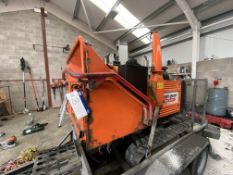 Timber Wolf TW190 TFTR TRACK MOUNTED CHIPPER, serial no. 211156010-B1, max. weight 1,310kg, date