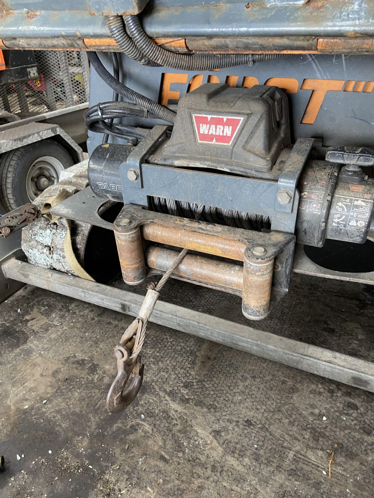 Forst XR8 TRACKED WOOD CHIPPER, serial no. SA9XR800000283167, year of manufacture 2018, weight 2, - Image 7 of 13