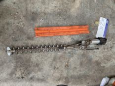Yamabiko HCAA-2402A Hedge Trimming Attachment, serial no. 35007711Please read the following