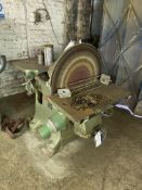 Wadkin JTA Disc & Bobbin Sander, serial no. 1262 (take out and loading charge £30 + VAT)Please