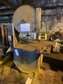 Sagar Vertical Bandsaw, 700mm deep-in-throat (take out and loading charges £20 + VAT)Please read the