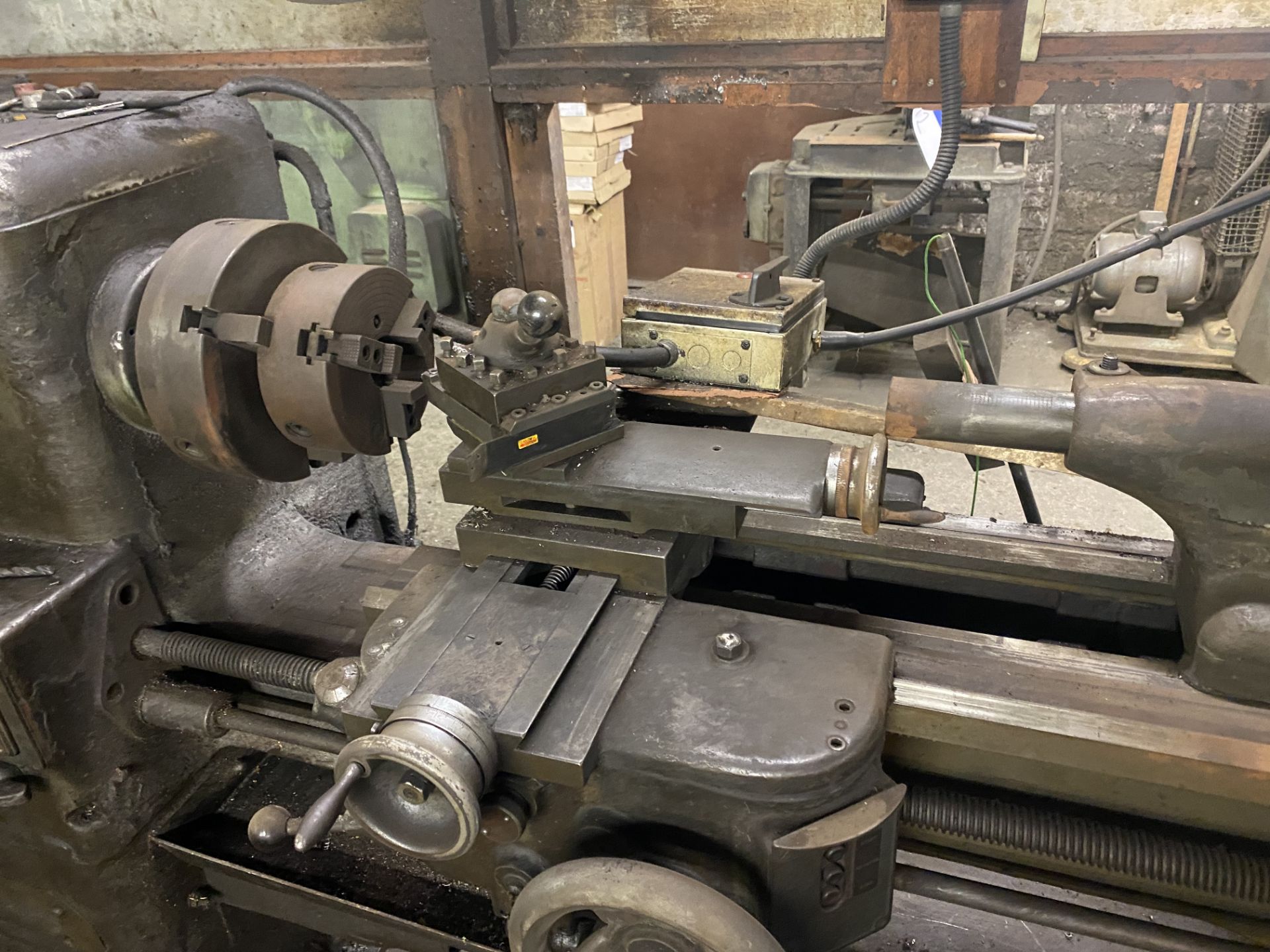 Harrison SS & SC Gap Bed Centre Lathe, approx. 360mm swing over bed, approx. 640mm swing in gap, - Image 4 of 5