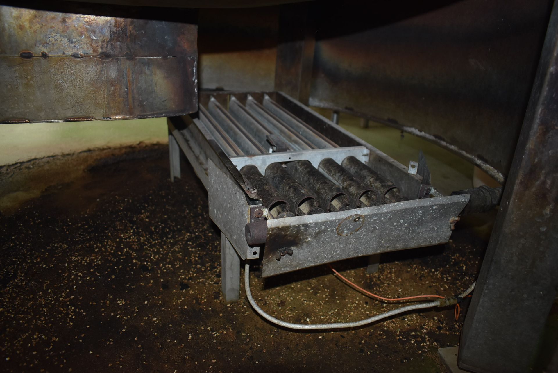 Insulated Stainless Steel Boiling Tank, approx. 1.3m x 2.7m high overall, with gas burner, two - Image 18 of 20