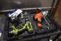 Battery Electric Drill and Portable Electric Drill, 240VPlease read the following important