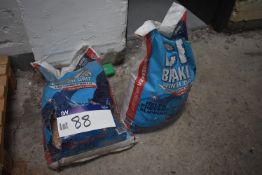 Two Bags of Ice Breaker Winter GritPlease read the following important notes:- NOTE NO FORK LIFT