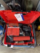 Hilti MD2000 Manual Adhesive Dispenser, with carry case and attachmentsPlease read the following