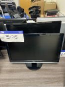 Two Dell Flat Screen MonitorsPlease read the following important notes:- ***Overseas buyers - All