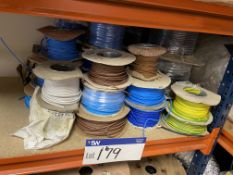 Assorted Cable Reels, as set out on one tier of rackPlease read the following important notes:- ***