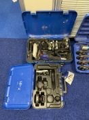 Geberit ACO203 Plus Press Tool, with tooling and carry case, as set out in two carry casesPlease