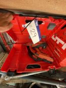 Hilti GX120-ME Gas Nail GunPlease read the following important notes:- ***Overseas buyers - All lots