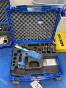 Uponor UP 110 I-Press Press Tool, with tooling and carry casePlease read the following important