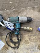 Makita Impact Wrench, 110V Note:- VAT will not be charged on hammer price for this lot, however