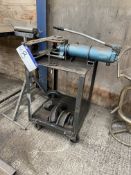 Hydraulic Pipe Bender, with fitted two tier trolley and tooling, as set out on trolley Note:- VAT