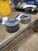 Assorted Abrasive Discs Note:- VAT will not be charged on hammer price for this lot, however VAT