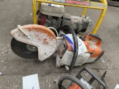 Stihl TS400 Cut Off Saw Note:- VAT will not be charged on hammer price for this lot, however VAT