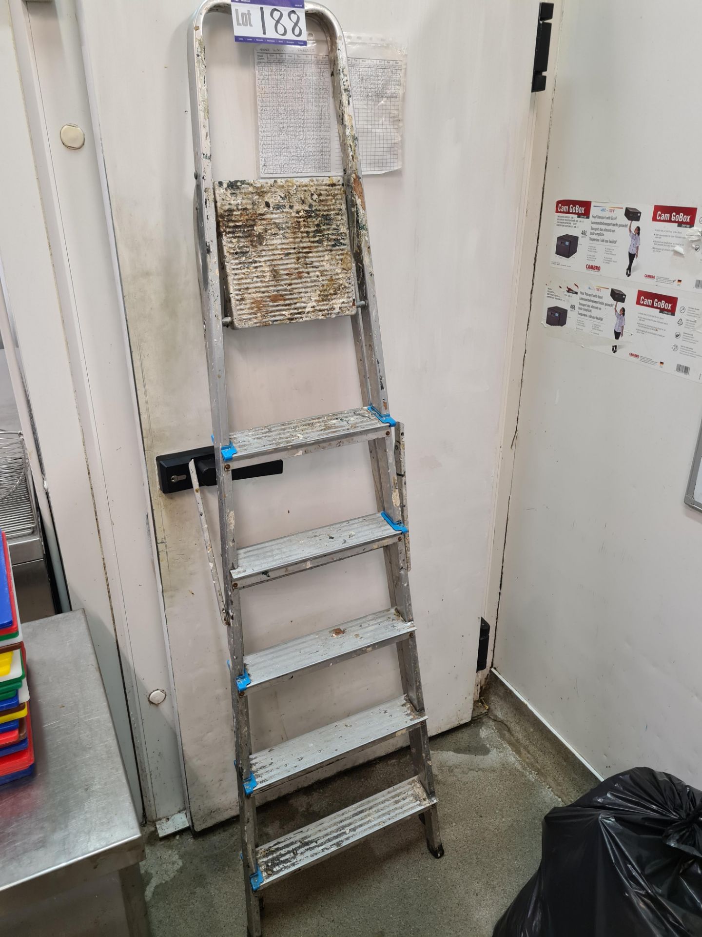 Six Rise Aluminium Step Ladder