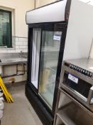 EMPIRE CL-690B Double Sliding Door Refrigerator (240v)