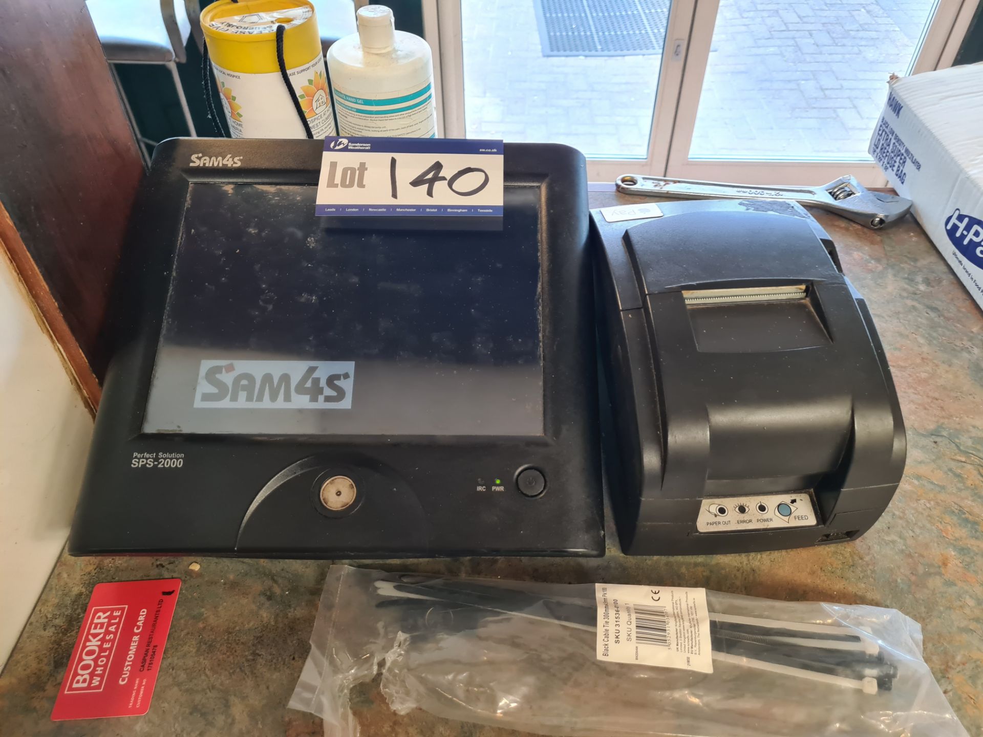 SAM4S SPS-2000 EPOS Unit, Including Touch Screen, Cash Drawer & Printer