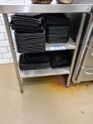 Quantity of Baking Trays, as set out on one prep table