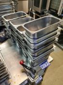 Quantity of Stainless Steel Food Preperation Dishes