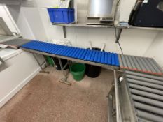 One Run Conveyoring, approx. 340mm wide on rollers x 2.8m runPlease read the following important