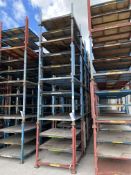 20 Three Tier Stacking Post Pallet Stillages, mainly approx. 1.1m x 1.16m x 1.2m highPlease read the