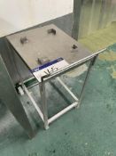 Semi-Mobile Stainless Steel Stand, 520mm x 410mmPlease read the following important notes:- ***
