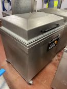 HFE 880-STE TURBO VAC MOBILE STAINLESS STEEL VACUUM PACKING MACHINE, serial no. 20082088, year of