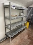 Single Bay Four Tier Rack, approx. 1.8m x 460mm x 2m highPlease read the following important notes:-