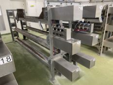 Six Row Galvanised Steel Framed Pneumatic Cheese Press, 3.4m longPlease read the following important