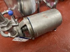APV Puma Size 2 Stainless Steel Centrifugal Pump, serial no. 82317, approx. 50mm dia. intake,