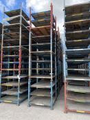 20 Three Tier Stacking Post Pallet Stillages, mainly approx. 1.1m x 1.16m x 1.2m highPlease read the