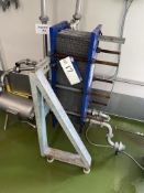 Gea ECOFLEX VT20 PLATE HEAT EXCHANGER, serial no. 13530 (tested 29/04/21), with galvanised steel