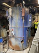Fulton 60 E 960kg/h OIL FIRED VERTICAL STEAM BOILER, boiler no. B8324, year of manufacture 2000 (